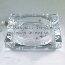 Новые продукты прозрачный квадрат кристалл сигары пепельница для канцелярских принадлежностей/подарка праздника
